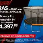 Sams Club Horas Extraordinarias Hot Days 25 de mayo 2021