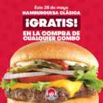 Wendys Día de la Hamburguesa 2021: Compra un combo y llévate una hamburguesa clásica gratis