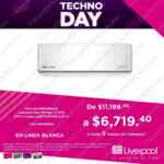 Liverpool Techno Day 20 de mayo: hasta 44% de descuento en aires acondicionados