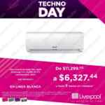 Liverpool Techno Day 20 de mayo: hasta 44% de descuento en aires acondicionados