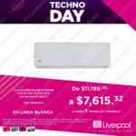 Liverpool Techno Day 20 de mayo: hasta 44% de descuento en aires acondicionados