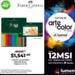 Festival de Arte y Color Lumen: Hasta 40% de descuento en productos de arte