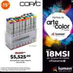 Festival de Arte y Color Lumen: Hasta 40% de descuento en productos de arte