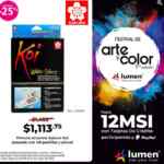 Festival de Arte y Color Lumen: Hasta 40% de descuento en productos de arte