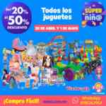Hasta 50% de descuento en todos los juguetes en Del Sol y Woolworth hasta hoy