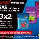 Sams Club Horas Extraordinarias Hot Days 29 de mayo 2021