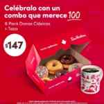 Promoción Tim Hortons Día del Maestro: 6 pack de Donas Clásicas + Taza edición especial a $147