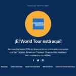 Código Aeroméxico World Tour American Express: hasta 20% de descuento en rutas internacionales