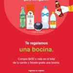 Código Coca-Cola bocina Gratis en pedidos de $450 o más