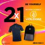 2x1 en todos los artículos de la marca Volcom en Dpstreet (playeras, mochilas, sandalias y más)