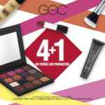 5x4 en todos los productos de maquillaje en GOC make up