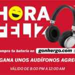 Promo Gonher: audífonos bluetooth Gratis en la compra de un batería
