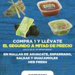 3x2 en arracheras, salchichas y chorizos para asar y 2x1½ en salsas y guacamoles en HEB