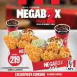 En KFC llévate 2 Megabox por $219 de lunes a jueves