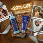 Promo Día del Padre Kiehls: 20% de descuento en la compra de 2 productos para hombre