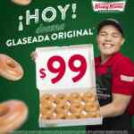 En Krispy Kreme Docena Glaseada original a $99 este fin del 11 al 13 de junio