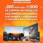 Temporada Naranja 2021: $350 de descuento por cada $1,000 en pantallas, audio, electrónica y fotografía