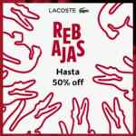 Lacoste Rebajas de Verano 2021 de hasta 50% de descuento + msi + envío gratis