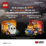 Promoción LEGO Stores: Llévate 1 de 2 sets gratis con tus compras