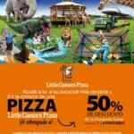 Compra una pizza en Little Caesars y llévate cupón de 50% de descuento en Pasaporte Safari de Bioparque Estrella