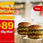 Cupones Martes de McDonalds 15 de junio 2021