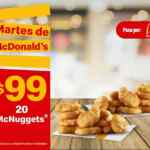 Cupones Martes de McDonalds 29 de junio 2021