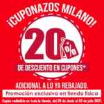Milano Rebajas de Verano 2021: hasta 70% de descuento + cupón de 20% adicional y más