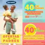 Ofertas Padres Old Navy: Hasta 40% de descuento en sudaderas, pants, línea Active, niños y bebés