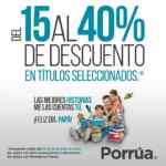 Promoción Porrúa Día del Padre: Hasta 40% de descuento en libros seleccionados