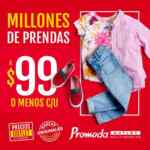 En Promoda millones de prendas a $99 pesos o menos En Promoda millones de prendas a $99 pesos o menos