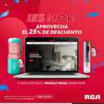 Código RCA de 25% de descuento en toda la tienda por el día del padre