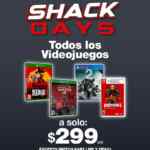 En RadioShack todos los videojuegos a $299 (excepto FIFA 21 en $499)