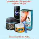 Promo Rappi Día del Padre de 35% de descuento en higiene y cuidado personal para hombres