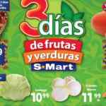 Ofertas S-Mart 3 días de frutas y verduras del 22 al 24 de junio