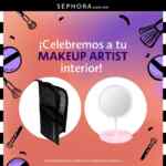 En Sephora llévate un estuche de brochas o espejo con luz de regalo con compra mínima