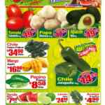 Ofertas Super Guajardo frutas y verduras 8 y 9 de junio