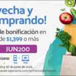 Código Superama de $200 de bonificación este 29 y 30 de junio