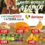 Folleto Soriana Super Martes y Miércoles del Campo 1 y 2 de junio 2021