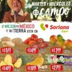 Folleto Soriana Super Martes y Miércoles del Campo 8 y 9 de junio 2021