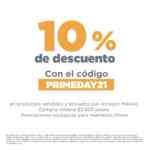 Código Amazon Prime Day 2021: 10% de descuento adicional este 21 y 22 de junio