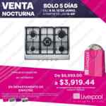 Venta Nocturna Liverpool 9 al 13 de junio 2021 ofertas y promociones