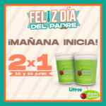 2x1 en litros en Helados Sultana este 18 y 19 de junio 2021
