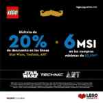 Promo Lego Día del Padre: 20% de descuento o 6 meses sin intereses