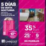 Venta Nocturna Liverpool 9 al 13 de junio 2021 ofertas y promociones