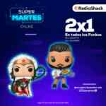 2x1 en todos los funkos en RadioShack online sólo hoy