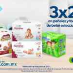 3x2 en pañales y toallitas de bebés en tienda online de Sams Club + envío gratis
