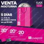 Venta Nocturna Liverpool 9 al 13 de junio 2021 ofertas y promociones