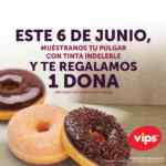 Dona GRATIS si vas a votar este 6 de junio en restaurantes Vips
