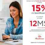 Promoción Banorte: 15% de bonificación en compras a 12 msi en tiendas participantes