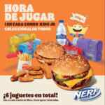 Juguetes Nerf Gratis en el Combo King Jr. de Burger King